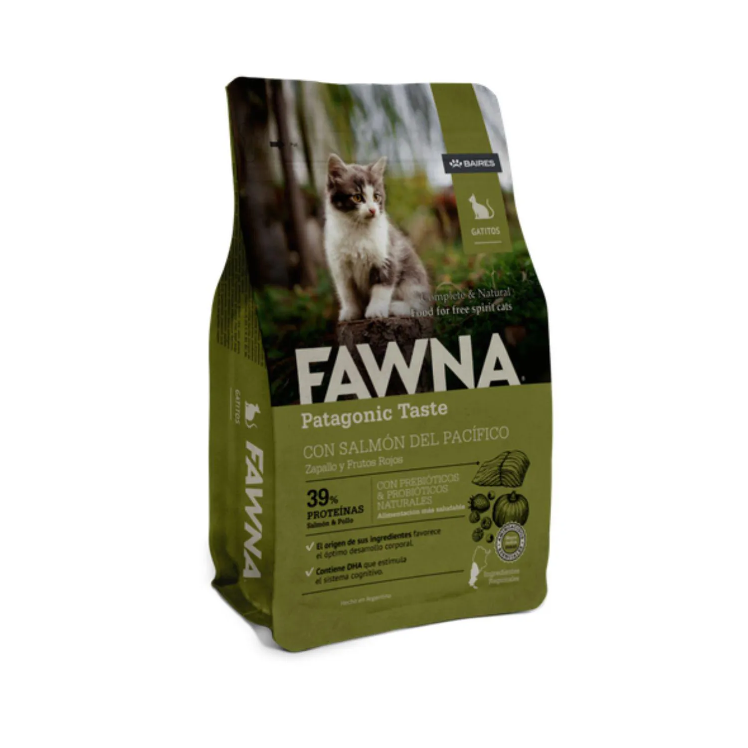 Fawna Salmon Gatos Kitten 1 Kg