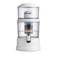 Filtro Purificador Agua 12 Litros Tapa Plana Ecotrade