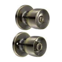 Cerradura Media Copa para Baño Latón Antiguo Prolok