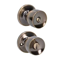 Cerradura Copa Recta para Baño Latón Antiguo Lock
