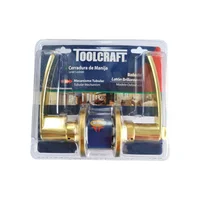 Cerradura Manija Para Baño Latón Brillante Oxford Toolcraft
