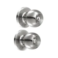 Cerradura de Bola Pomo para Entrada Acero Inoxidable Lock