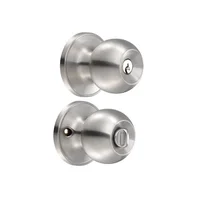 Cerradura de Bola Pomo para Baño Acero Inoxidable Lock
