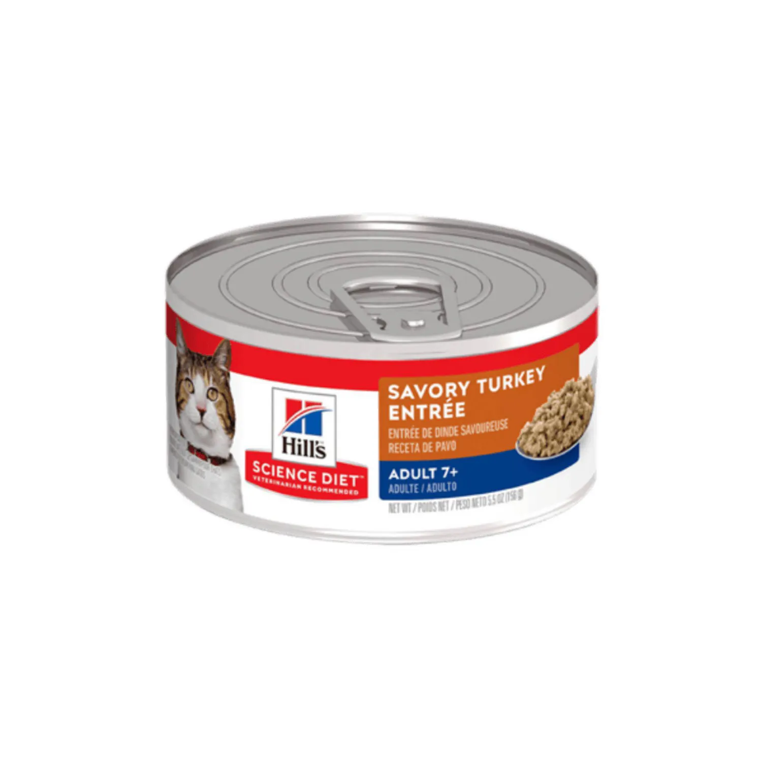 Comida Húmeda Para Gato Adulto +7 Hills Turkey 5.5oz