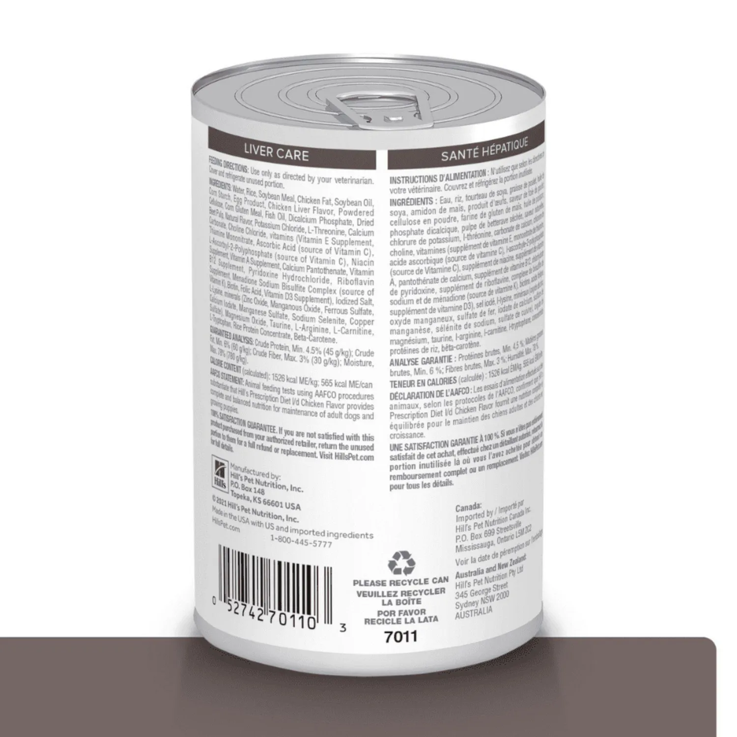 Comida Húmeda Para Perro Hills Prescription Diet Liver Care 13oz