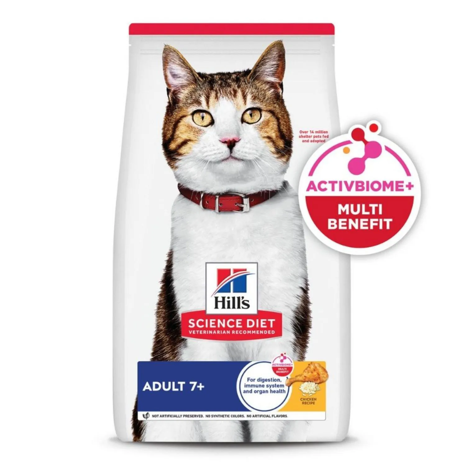 Comida Seca Para Gato Adulto +7 Hills Sabor A Pollo 1.81kg
