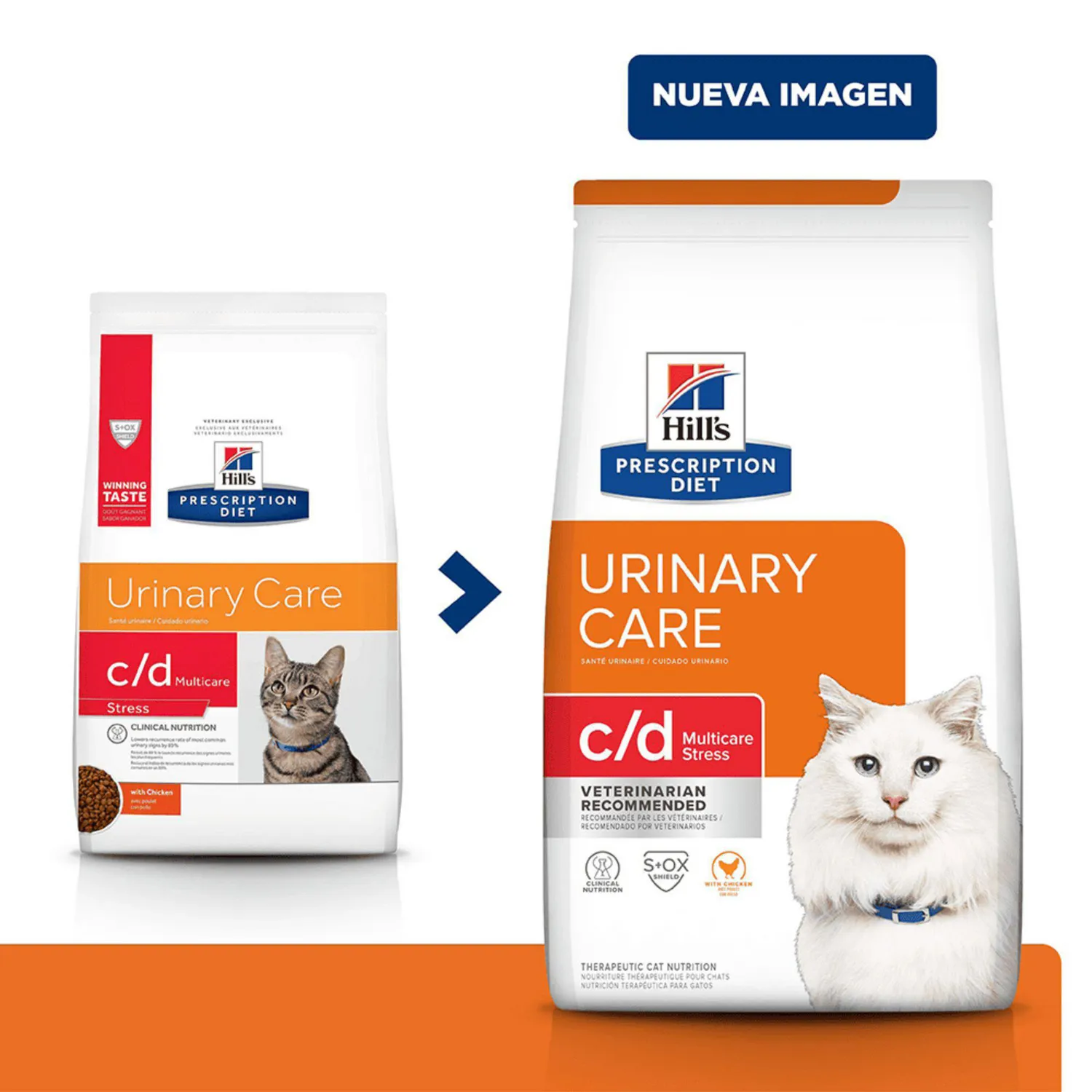 Comida Seca Para Gato Hills Prescription Diet Urinary Care Stress Sabor A Pollo 4 Libras 3