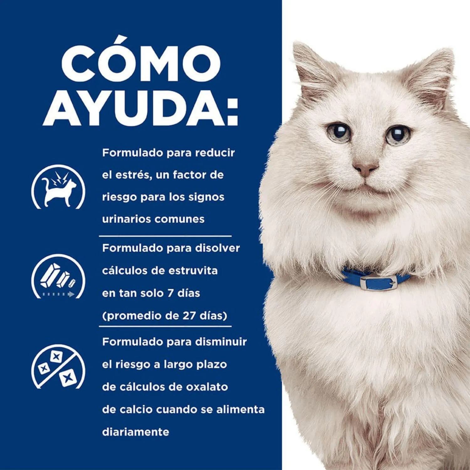Comida Seca Para Gato Hills Prescription Diet Urinary Care Stress Sabor A Pollo 4 Libras 5
