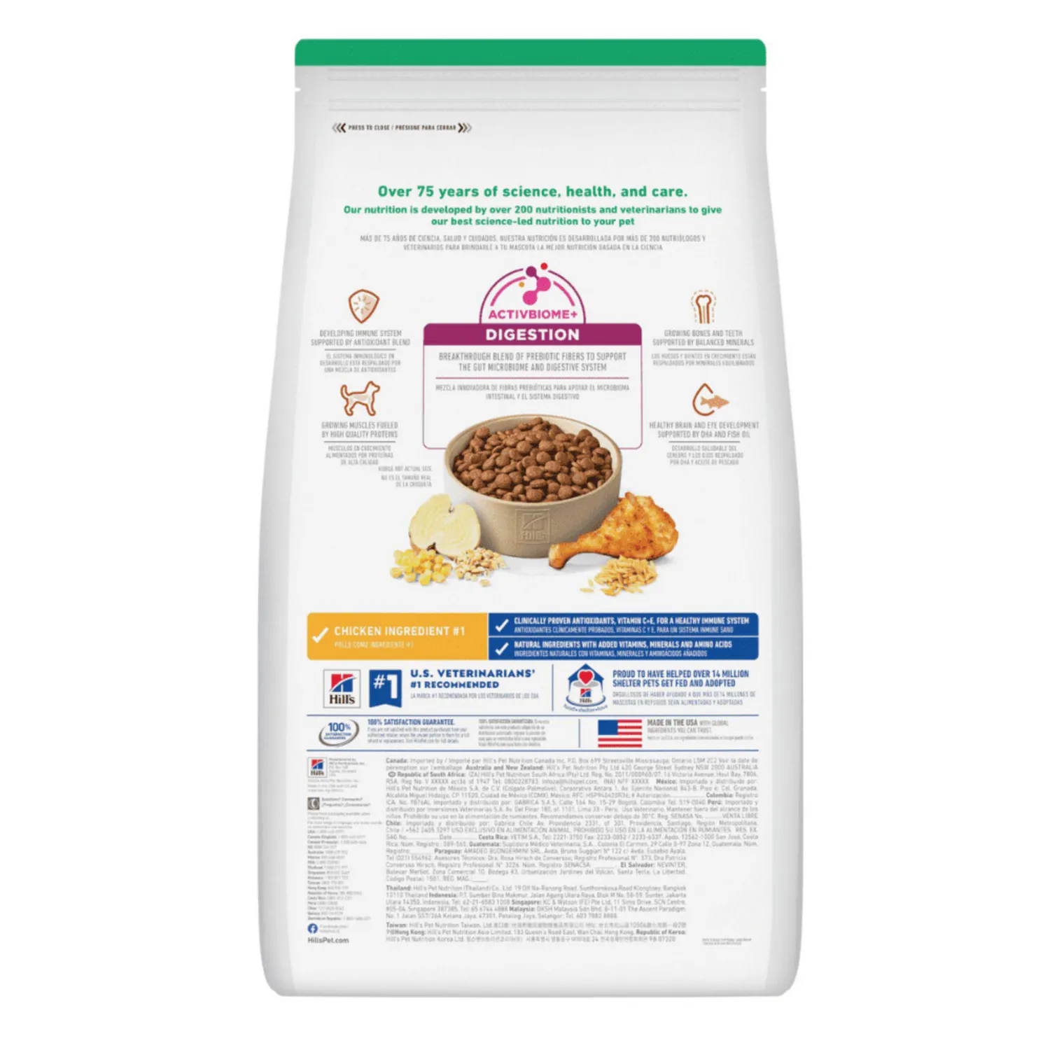 Comida Seca Para Perro Cachorro Large Breed 15.5 Libras