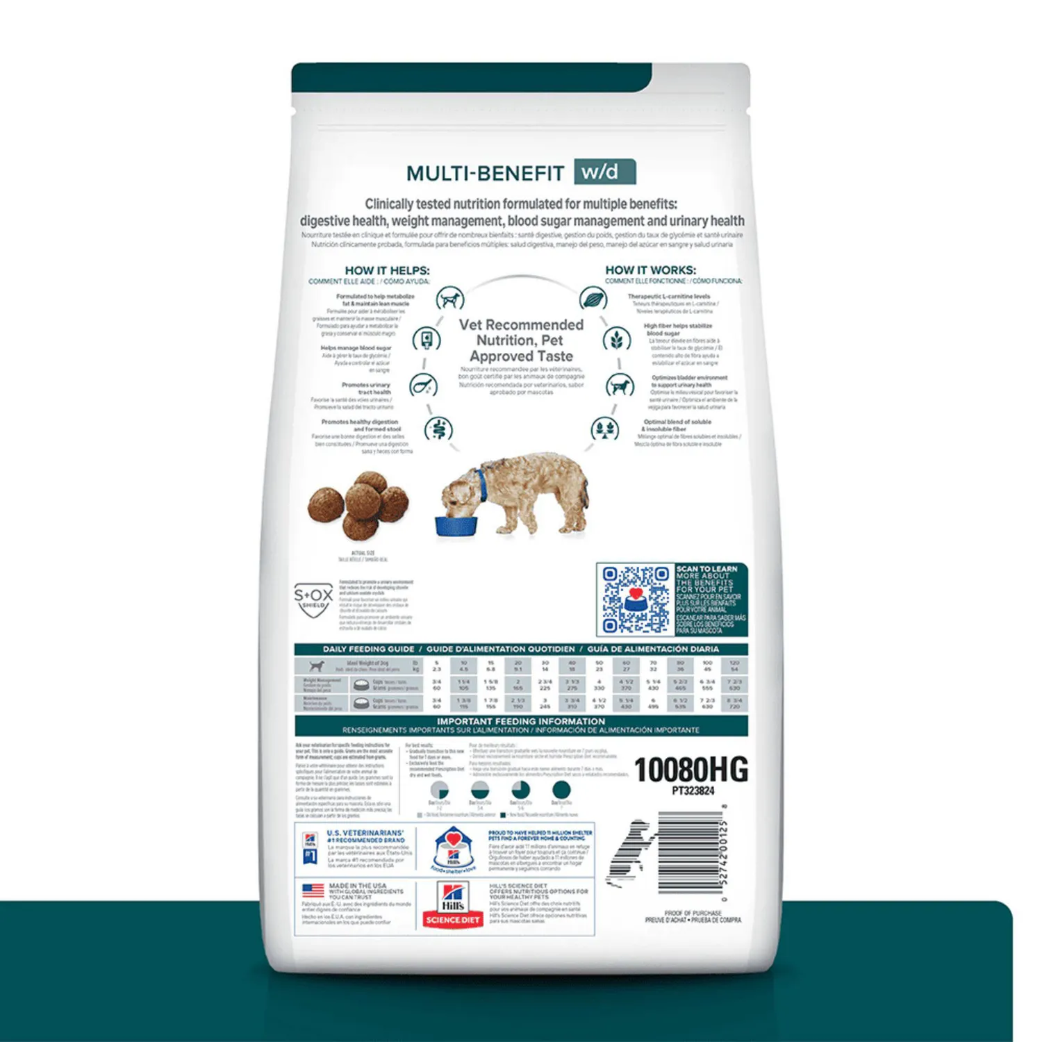 Comida Seca Para Perro Hills Prescription Diet Multi-Benefit 3.86kg