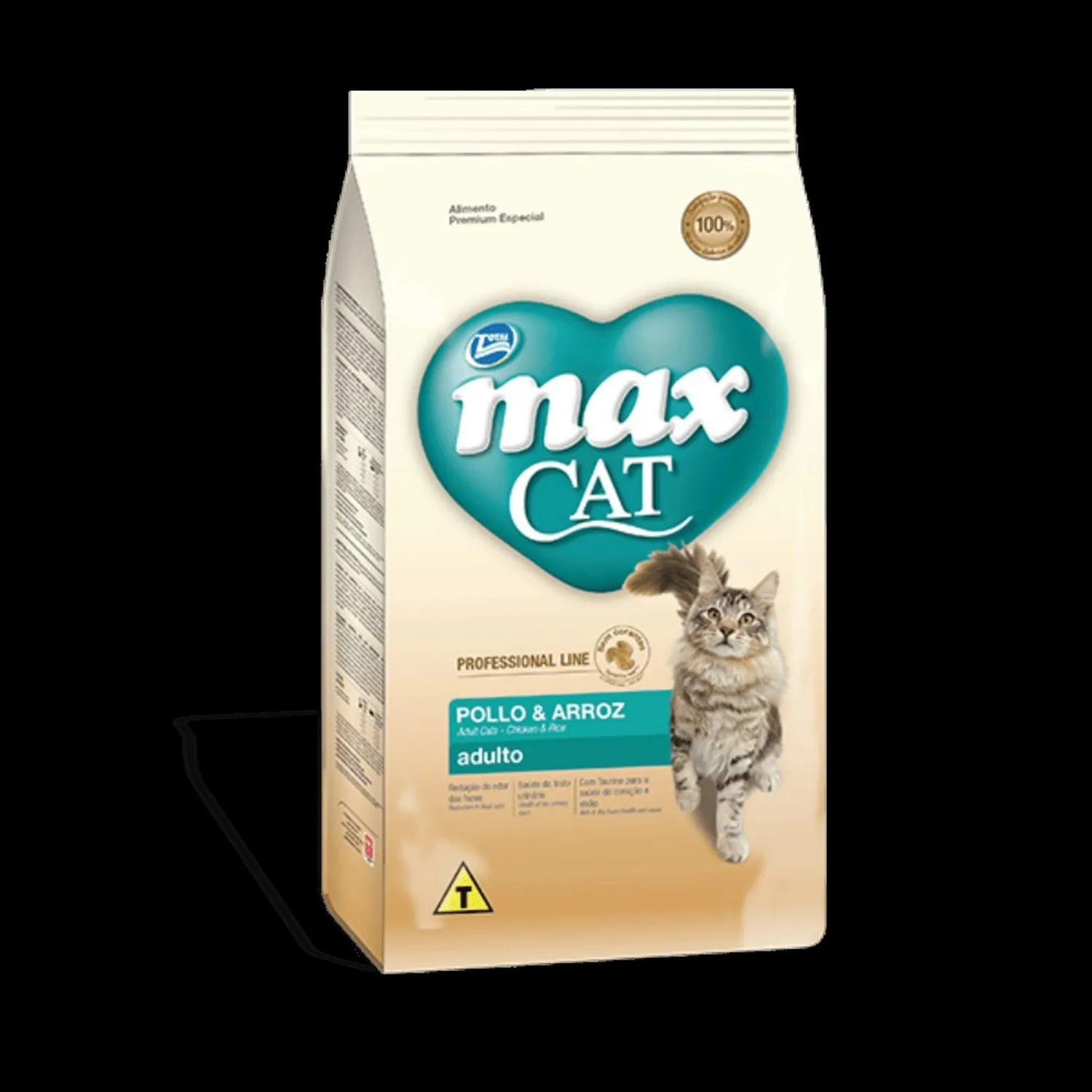 Comida Seca Para Gato Adulto Max Sabor A Pollo Y Arroz 3kg