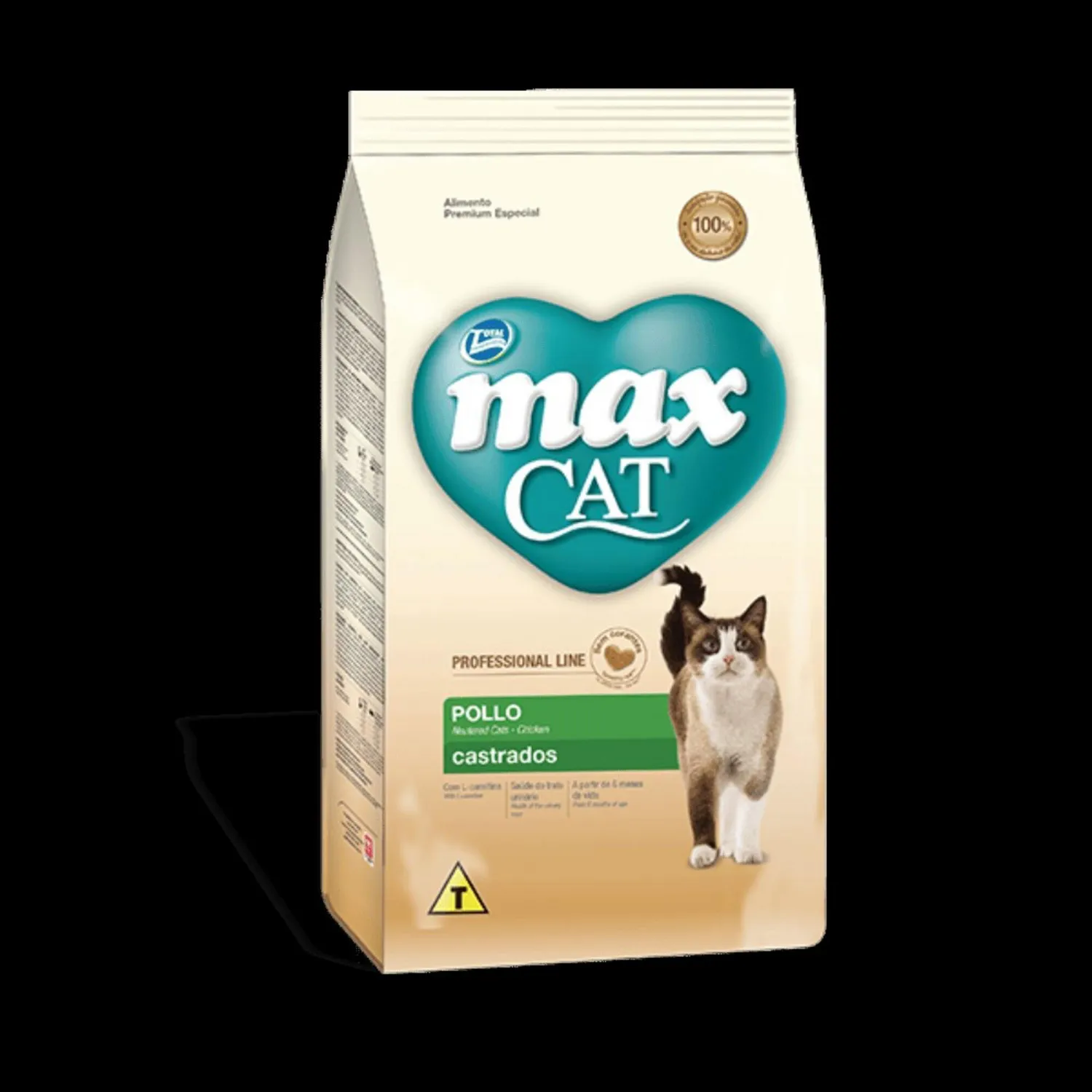 Comida Seca Para Gato Max Castrado 3kg