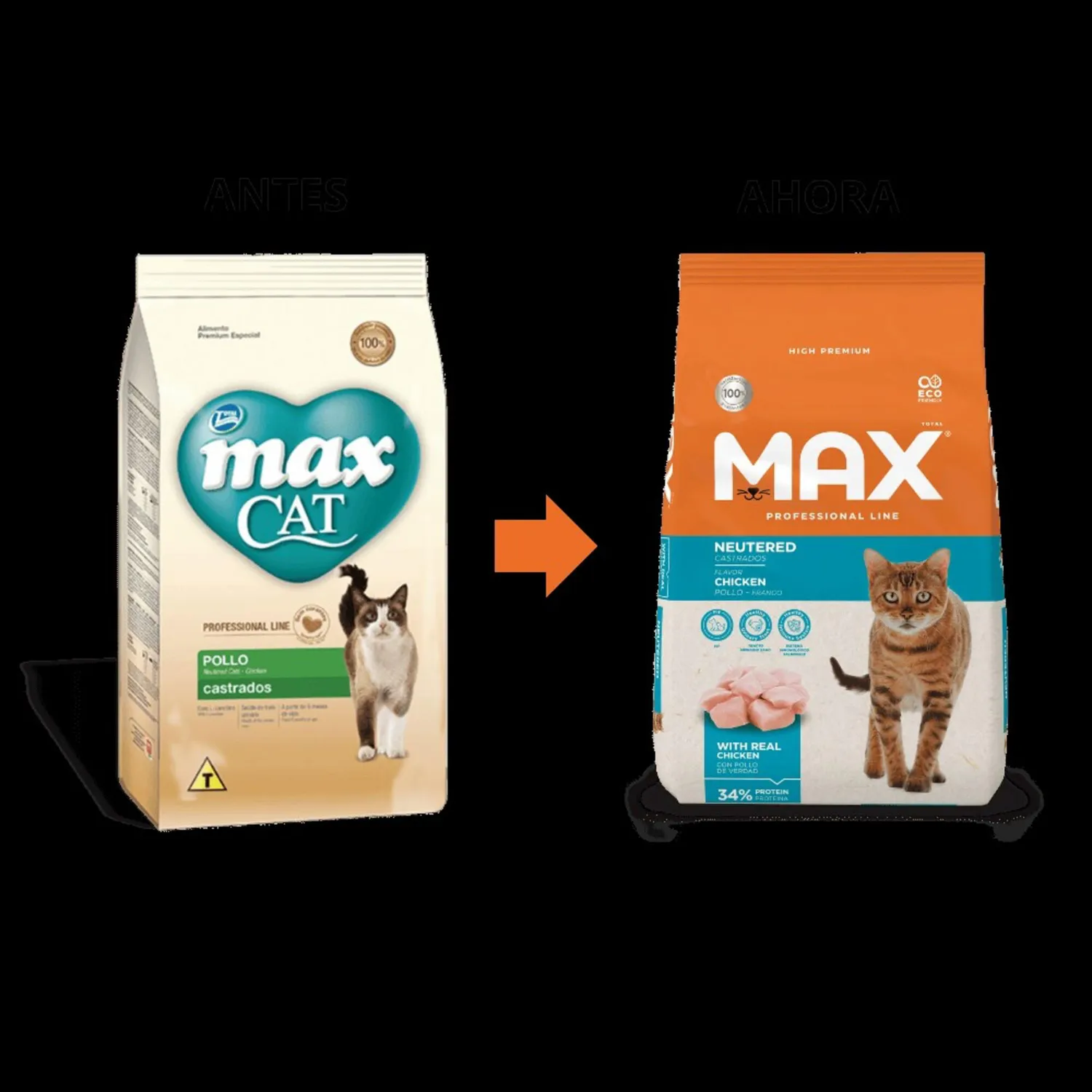 Comida Seca Para Gato Max Castrado 3kg 7