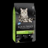  Alimento seco para gato adulto equilibrio castrado 1.5kg