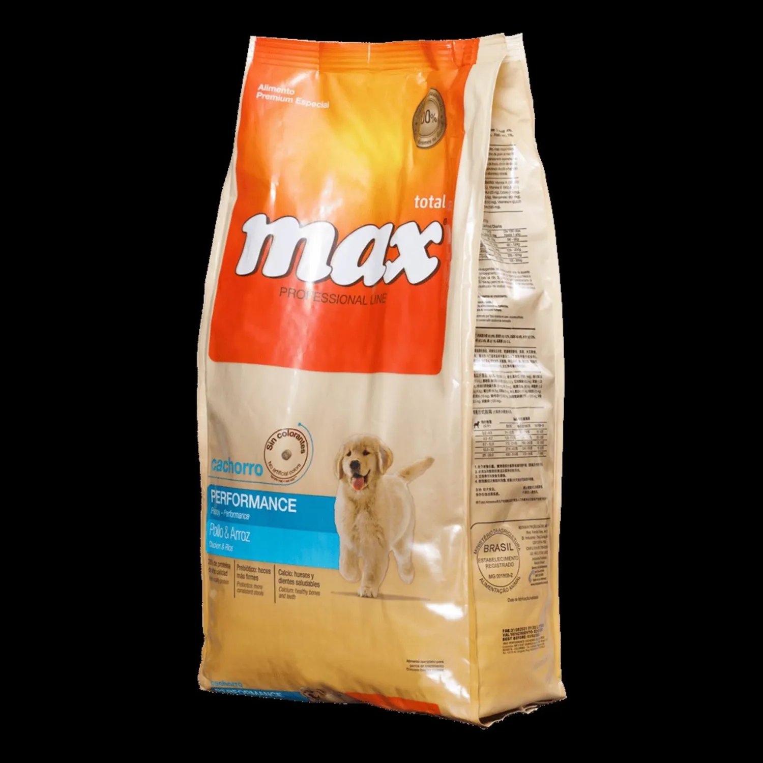 Comida Seca Para Perro Cachorro Max Vita Performance Sabor A Pollo 2kg 4