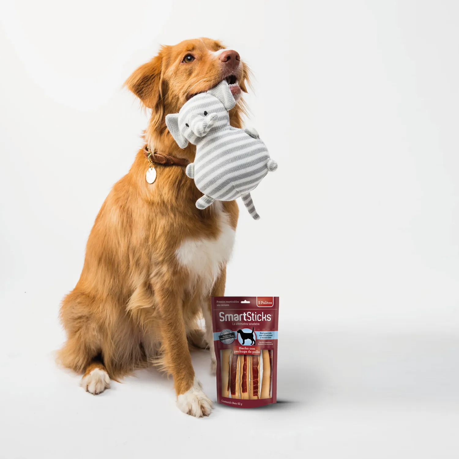 Snack Para Perro Smartbone Chicken 5 Unidades