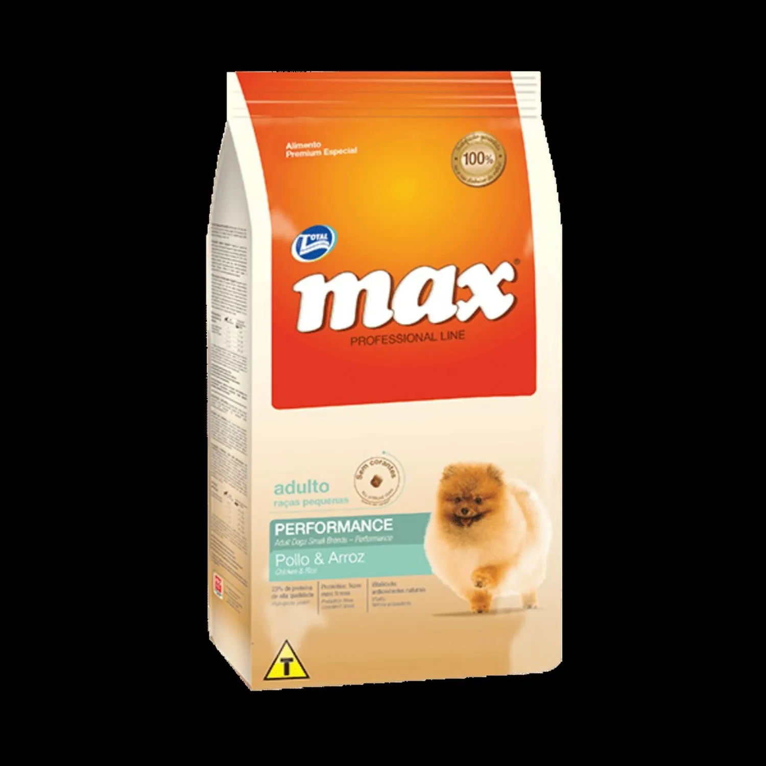 Comida Seca Para Perro Max Raza Pequeña Performance Sabor A Pollo 2kg
