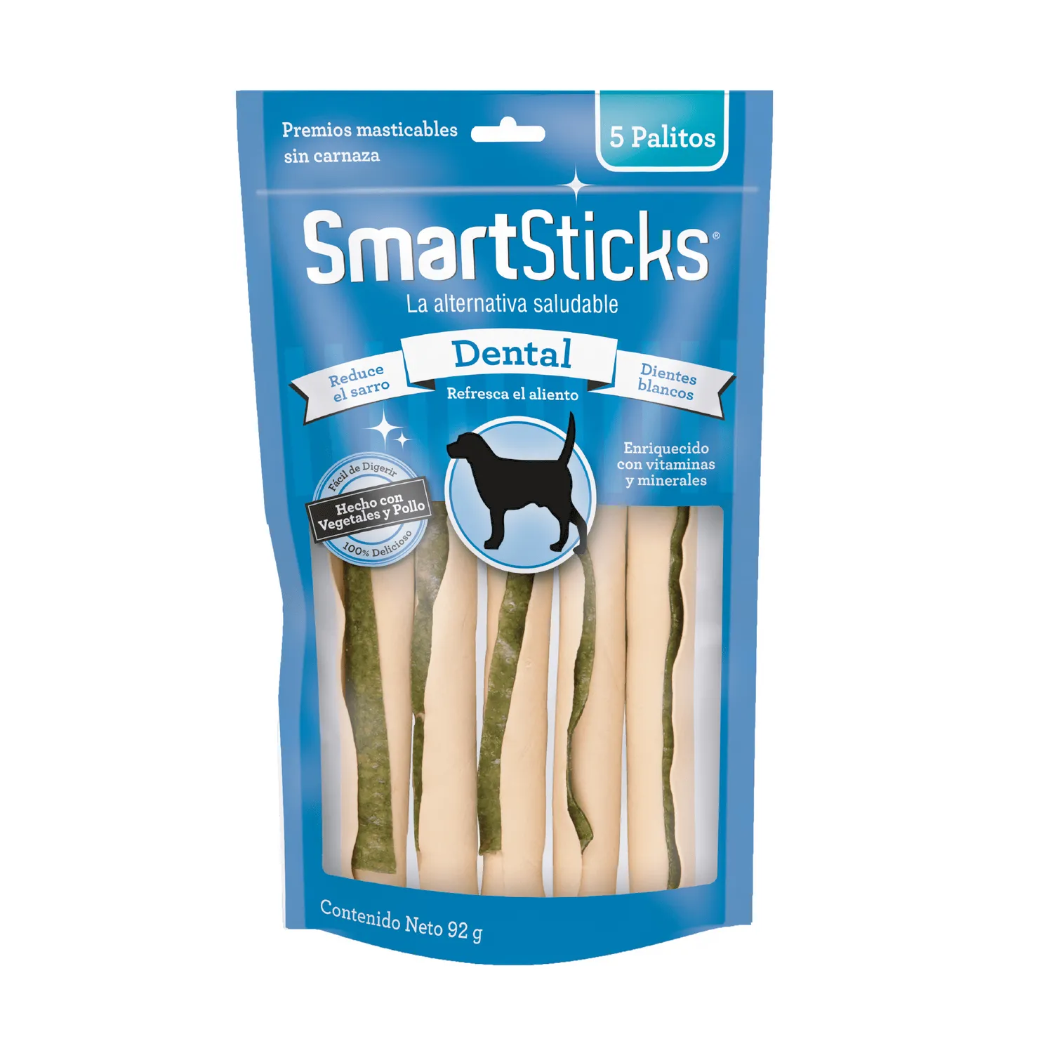 Snack Para Perro Smartbone Dental 5 Unidades
