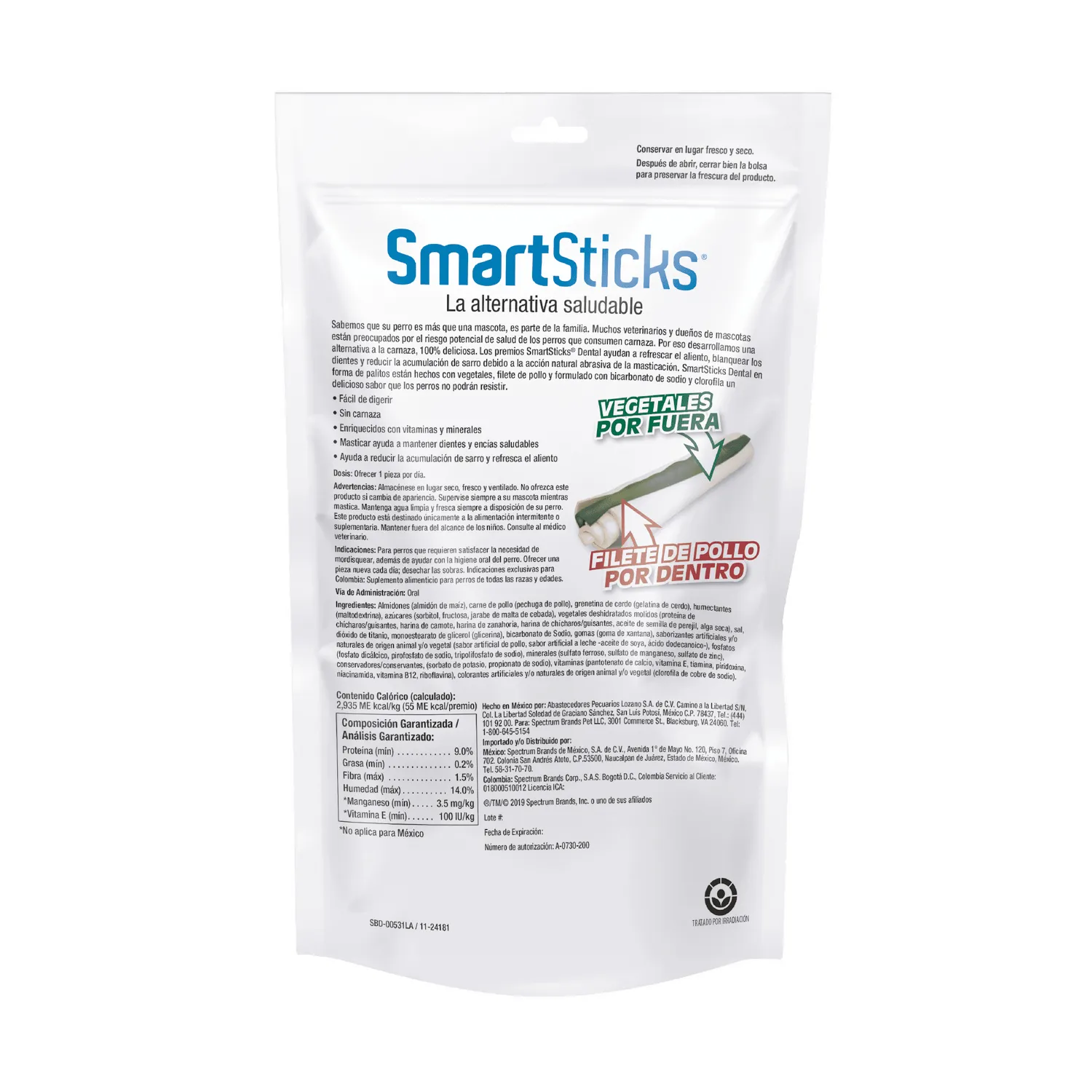 Snack Para Perro Smartbone Dental 5 Unidades 3