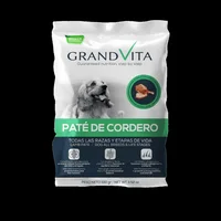 Comida Húmeda Para Perro Grand Vita Sabor A Cordero 100gr