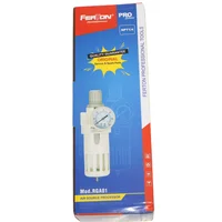 Filtro Regulador de Aire Con Manometro Rosca 1/4 Pg Ferton