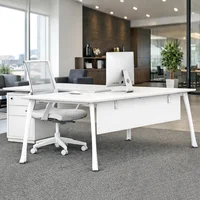 Escritorio Gerencial Con Cajonera En Estructura Vlf 180X75X90 Cm