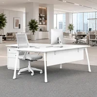 Escritorio Gerencial Con Cajonera En Estructura Vlf 180X75X90 Cm