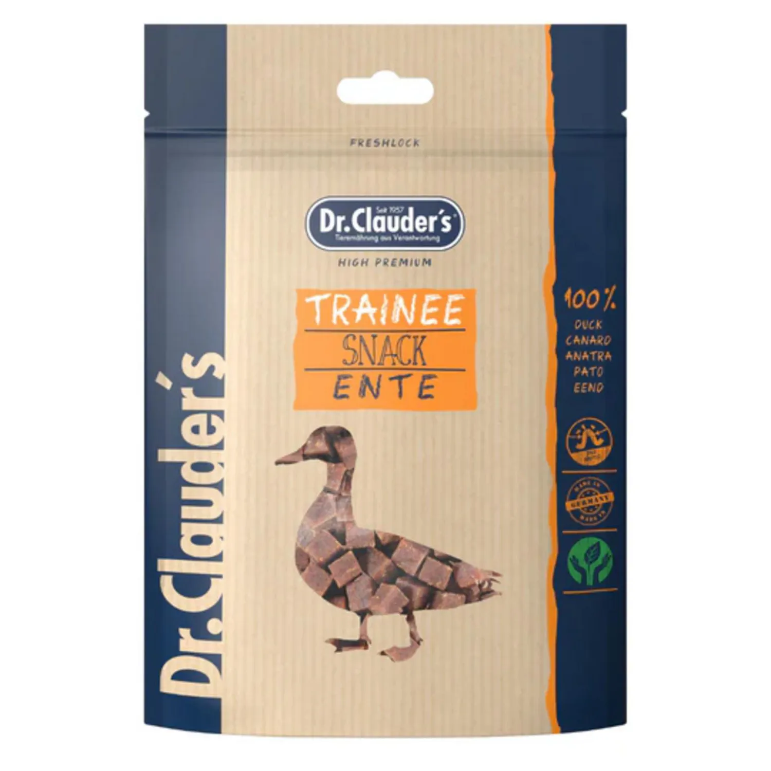 Snack Para Perro Dr Clauder´S Entrenamiento Sabor A Pato Caja X10und