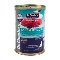 Comida Húmeda Para Perro Dr Clauder´S Bandeja Sabor A Ternera Y Verduras