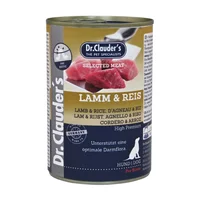 Comida Húmeda Para Perro Dr Clauder´S Bandeja Sabor A Cordero Y Arroz