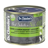 Comida Húmeda Para Gato Dr Clauder´S Sabor A Cordero Y Conejo