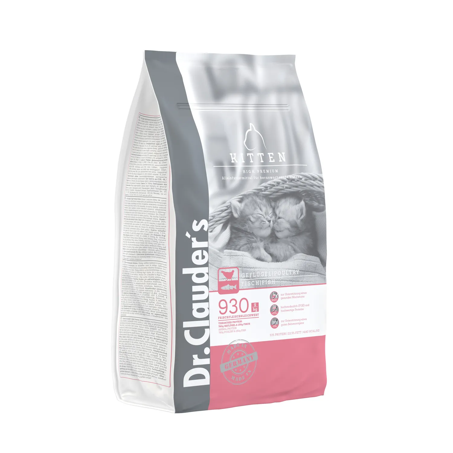 Comida Seca Para Gato Cachorro Dr Clauder´S