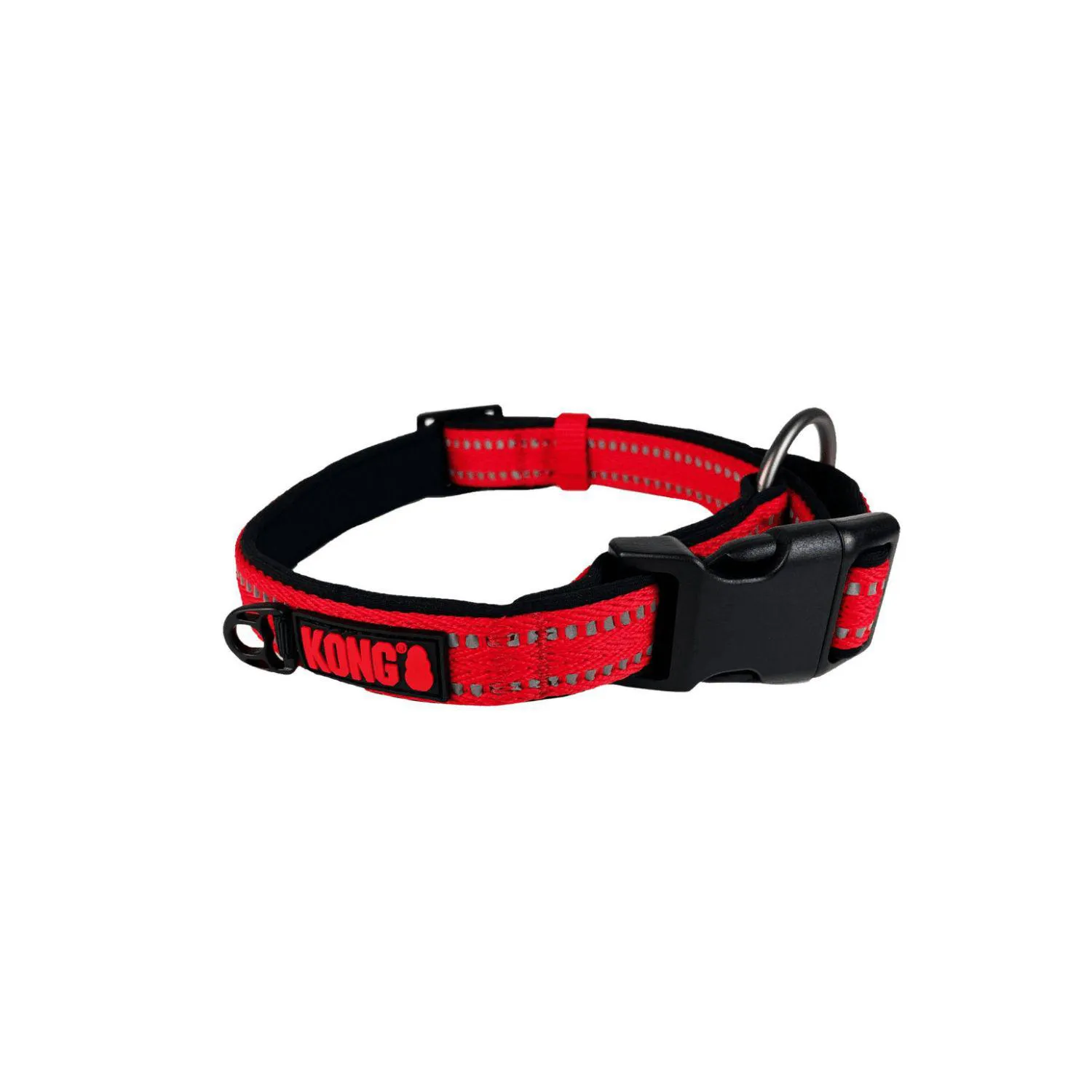 Kong Collar Perro Medium Rojo