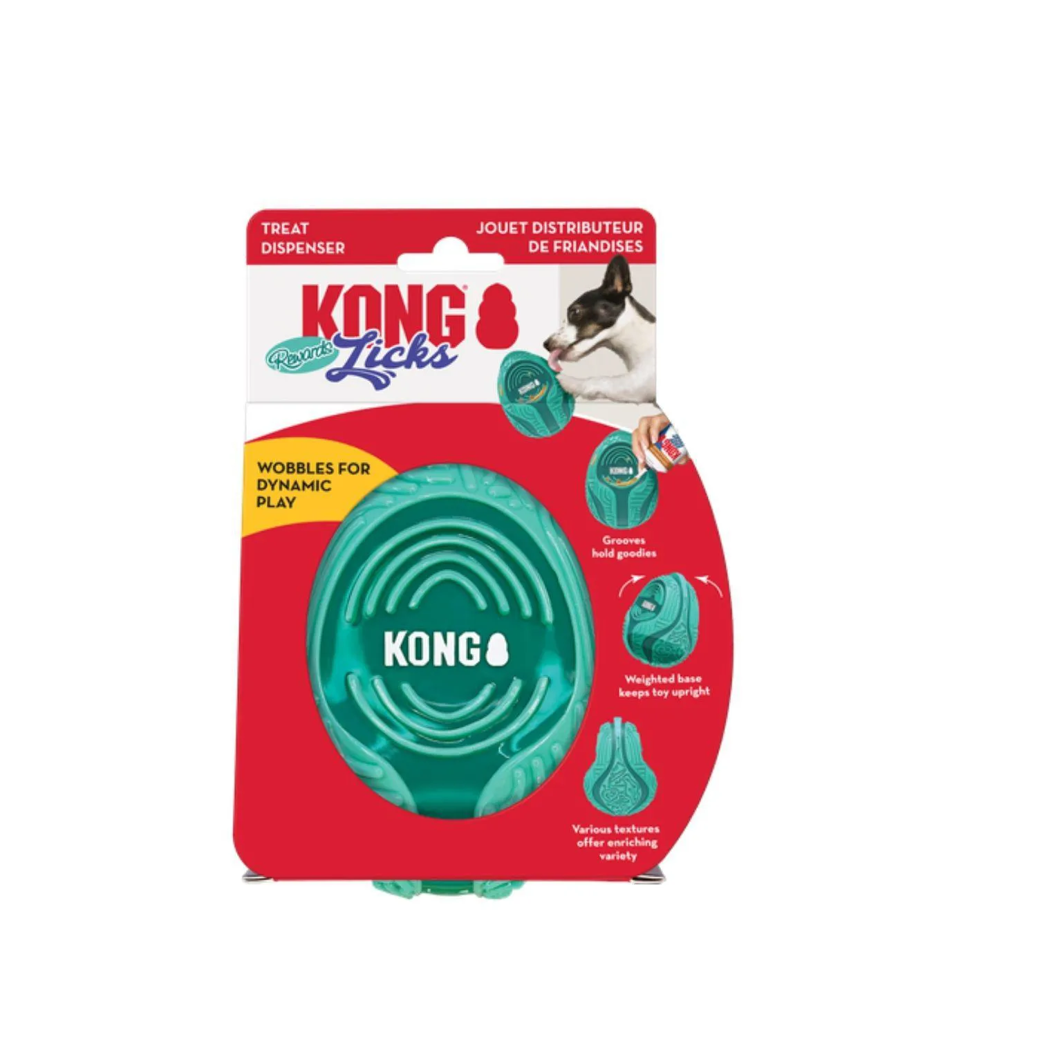 Kong Perro Juguete Lame Reward Licks Ml-Lg