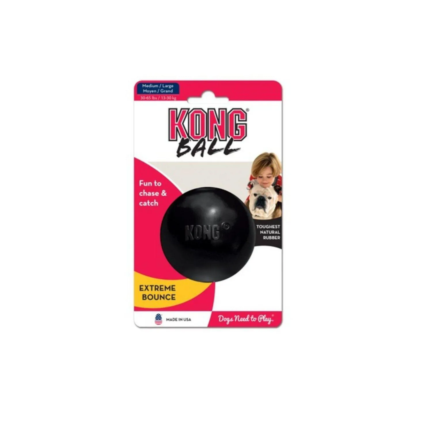 Kong Perro Caucho Extreme Pelota Medium-Large