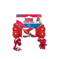 Kong Perro Caucho Classic Hueso Con Lazo Medium