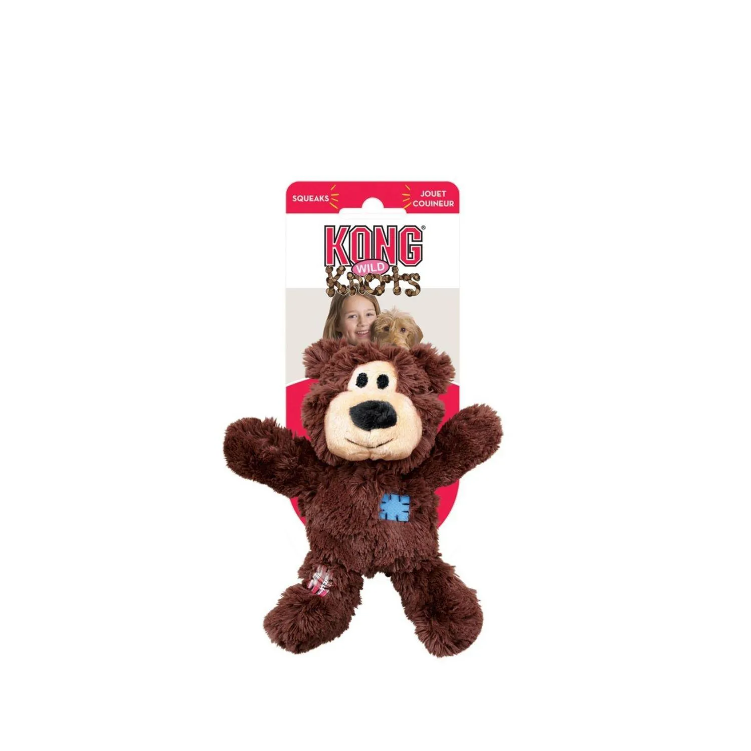 Kong Perro Peluche Enlazado Oso Surtido