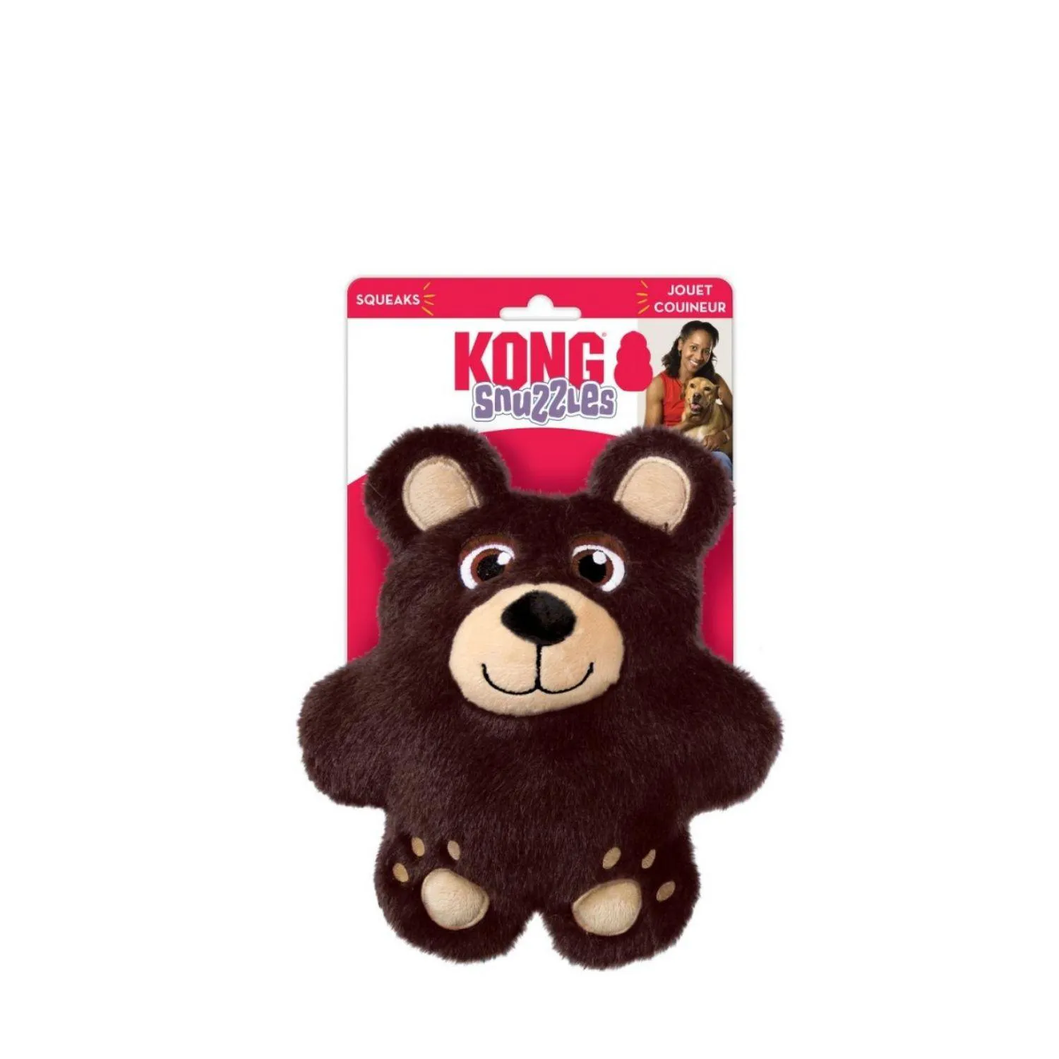 Kong Perro Peluche Snuzzles Oso Medium