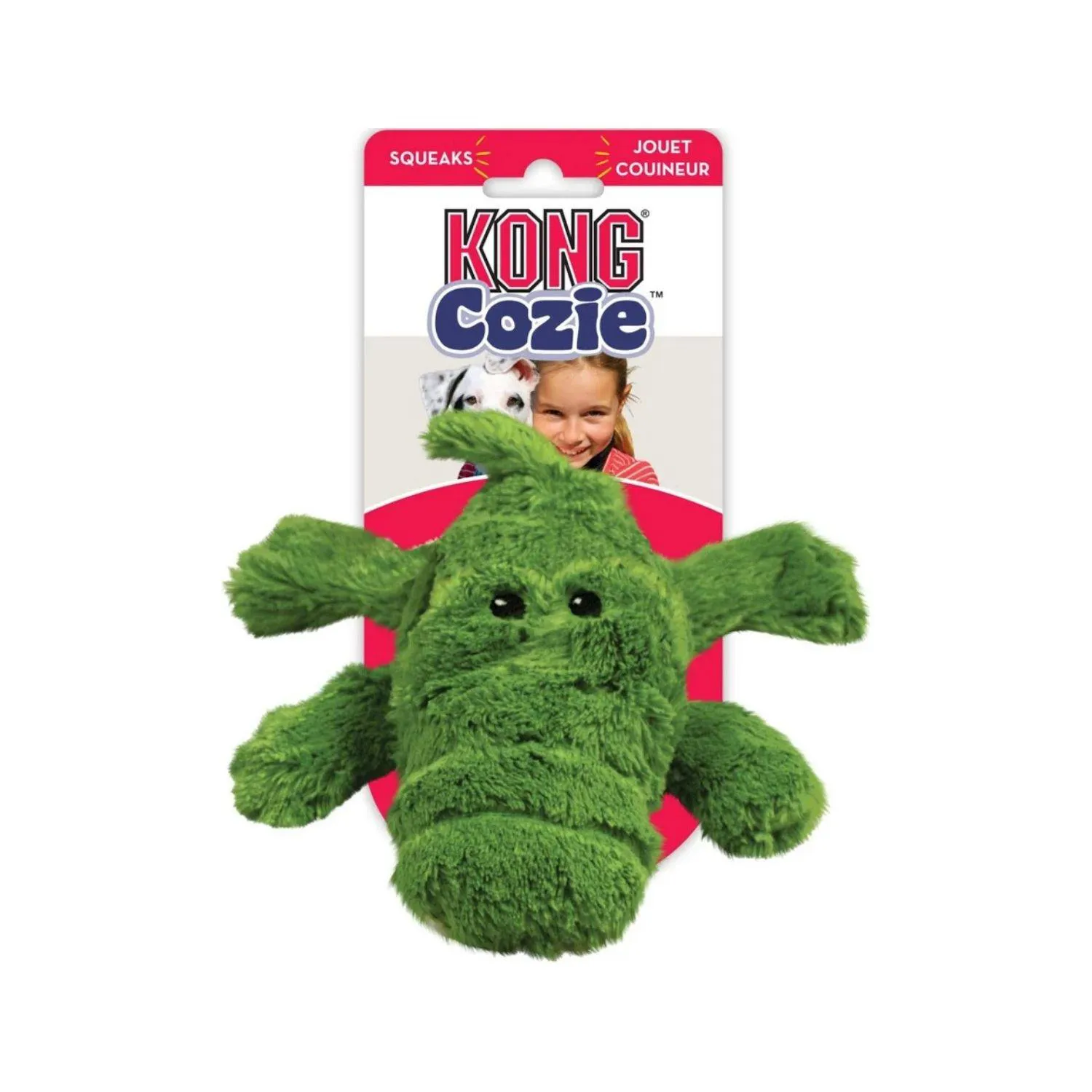 Kong Perro Peluche Cozie Cocodrillo Medium