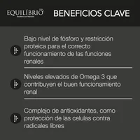  Alimento seco para perro equilibrio veterinary renal 2kg
