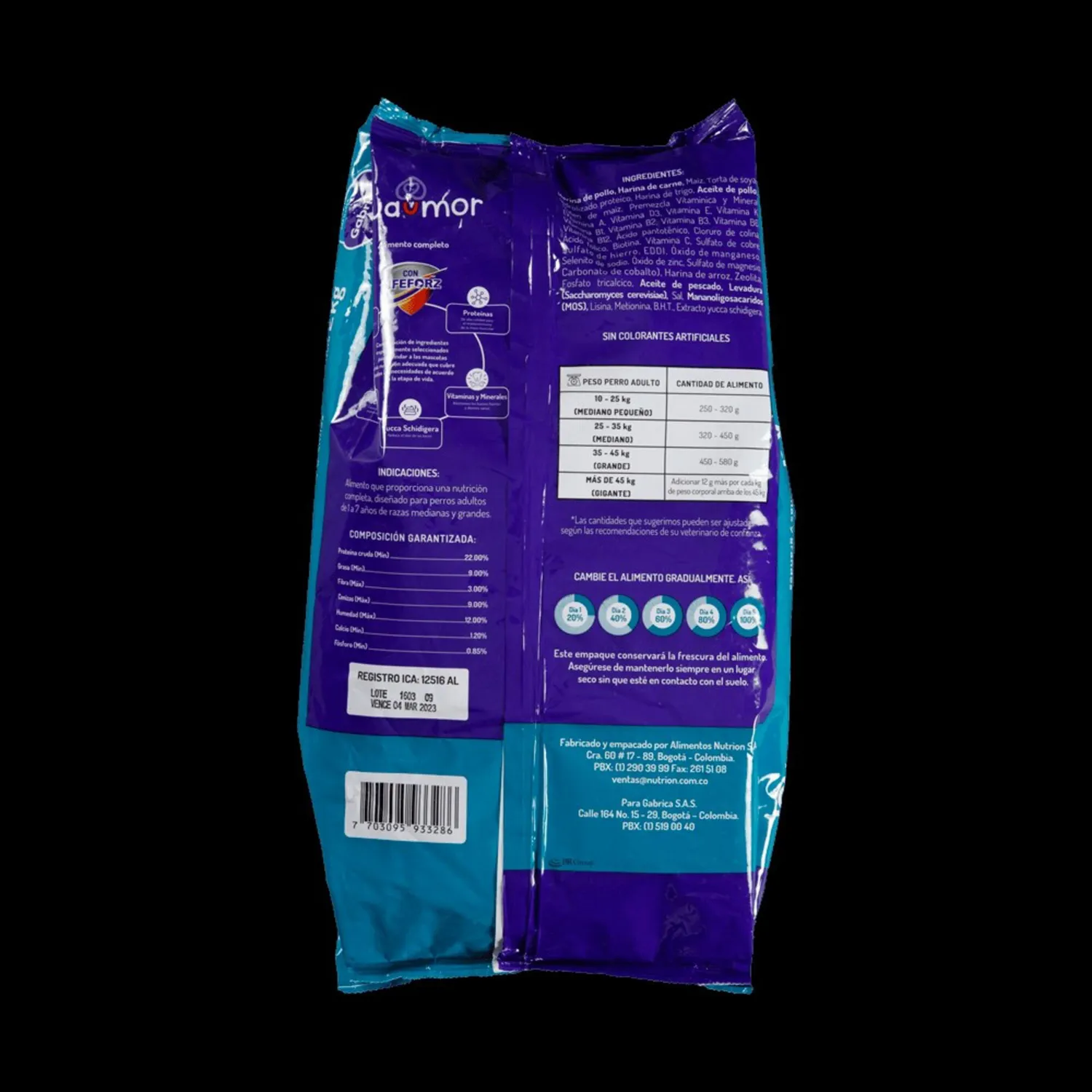 Comida Seca Para Perro Adulto Guaumor Raza Mediana/Grande 2kg 3