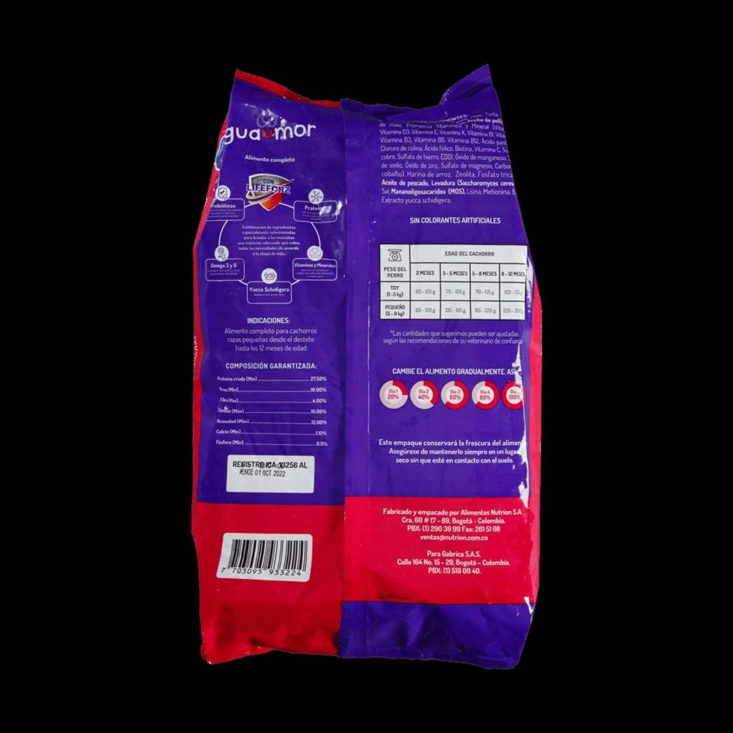 Comida Seca Para Perro Cachorro Guaumor Raza Pequeña 8kg 3
