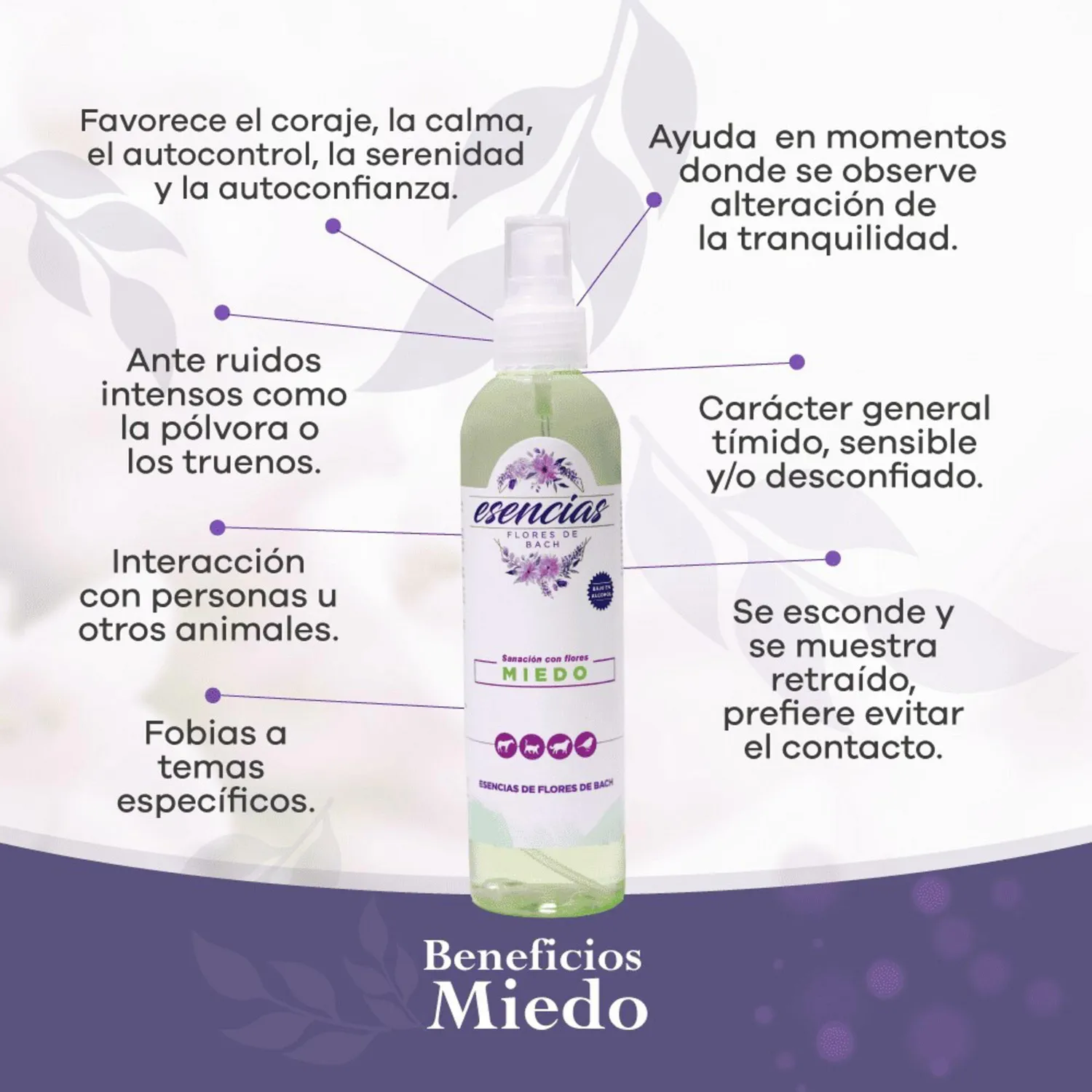 Spray para Mascotas Contra el Miedo 250ml 3