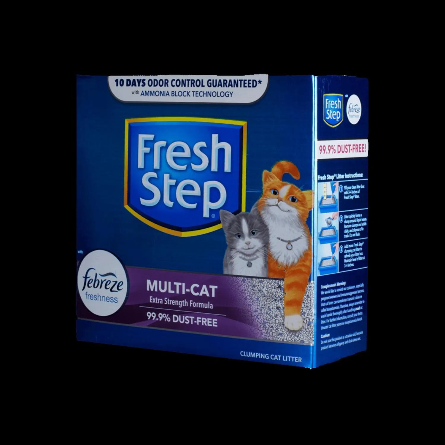 Arena sanitaria para gato aglomerante multicat fresh step 14 Libras 3