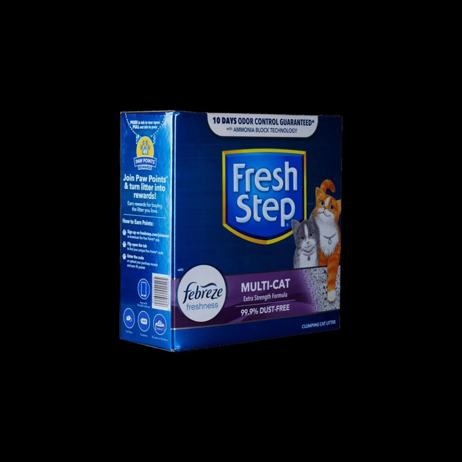 Arena sanitaria para gato aglomerante multicat fresh step 14 Libras 4