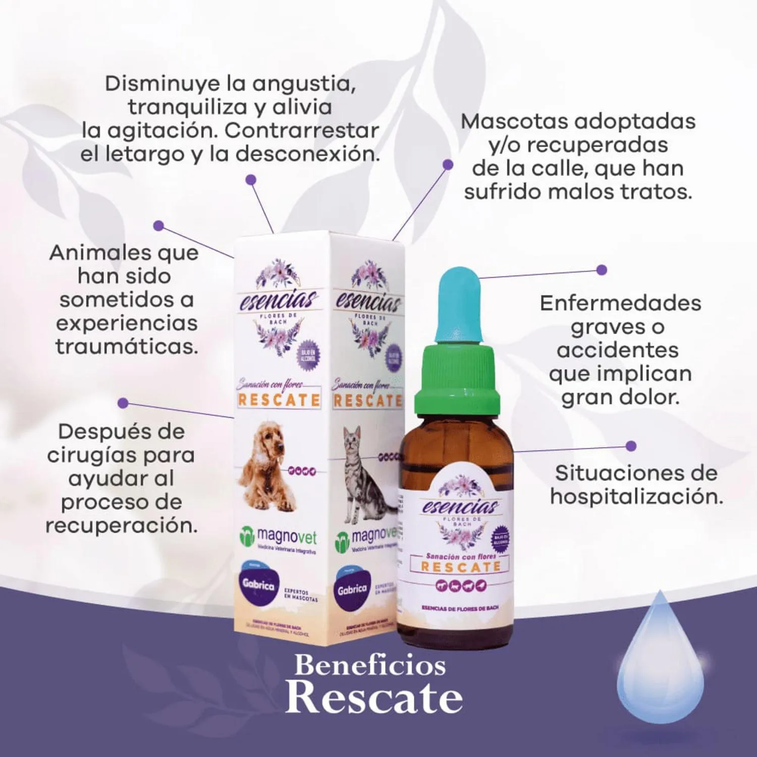 Gotas para Situaciones de Emergencia para Mascotas 30ml 3