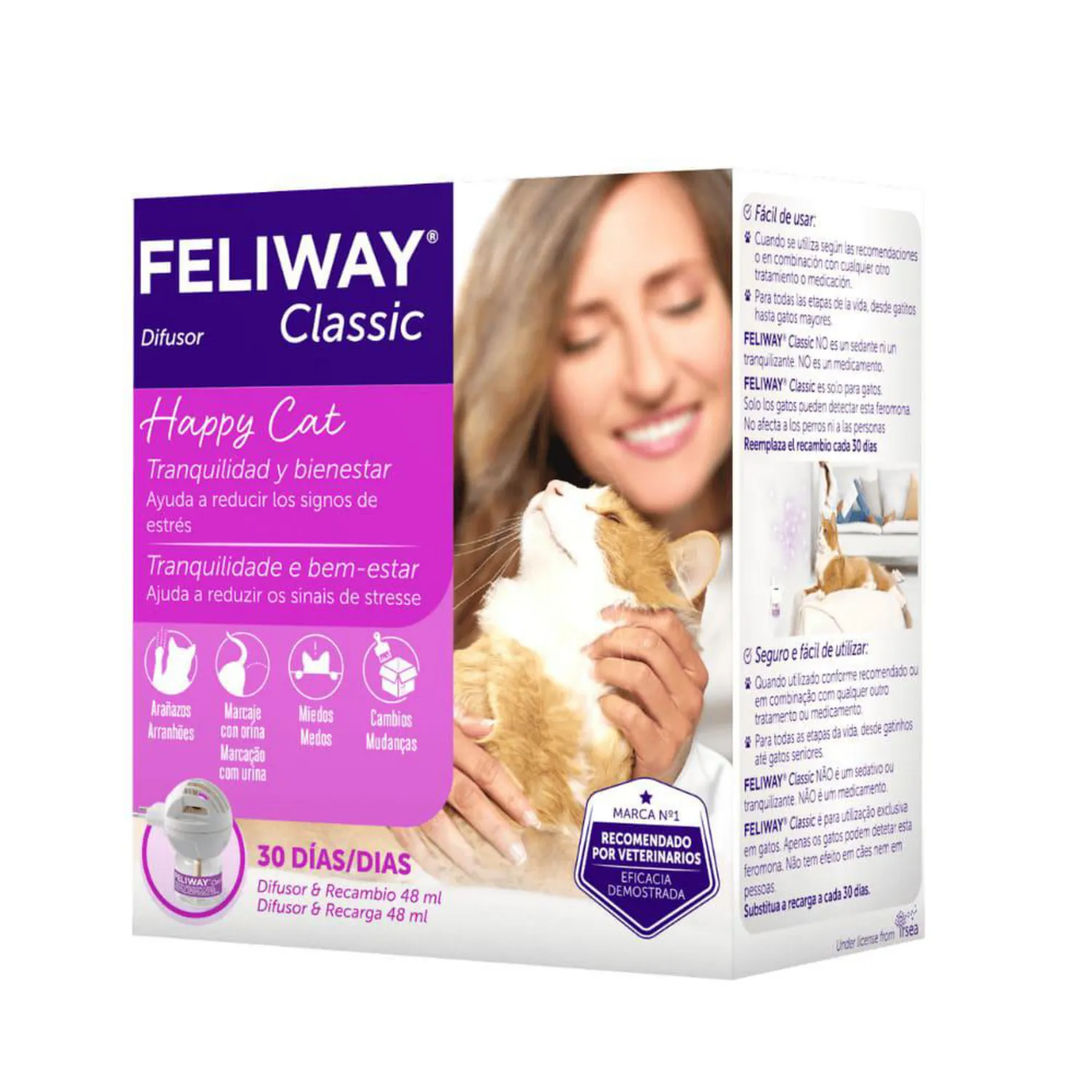 Difusor De Aromas + Recarga Feliway 48ml 3