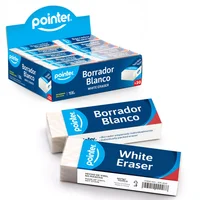 Borrador Blanco Largo Set X 30 Unidades