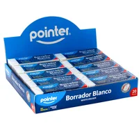Borrador Blanco Set X20 Unidades