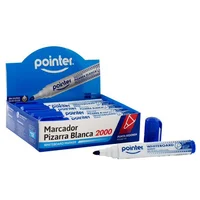 Marcador Borrable Azul Set X 12 Unidades